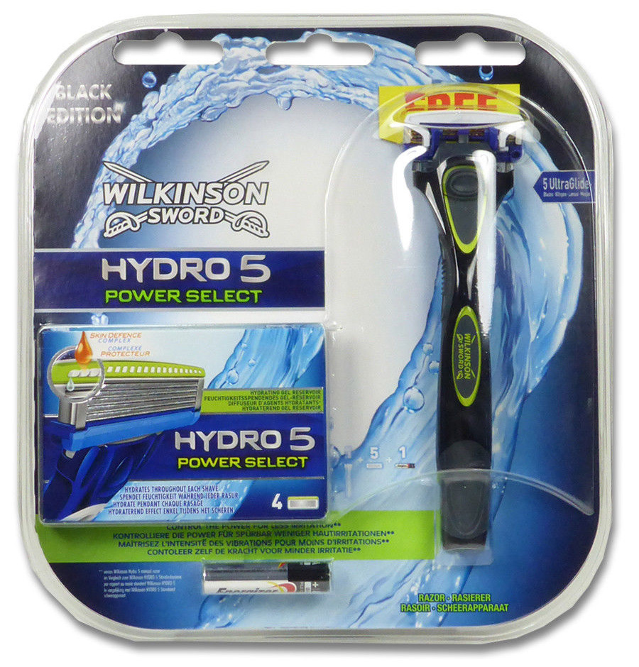 Wilkinson Sword Hydro 5 Groomer -Scheerapparaat + 5 scheermesjes + Batterij