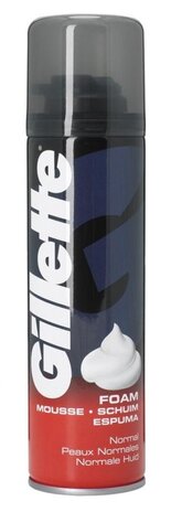 Gillette Gillette Basic Scheerschuim Regular 200 ml Gillette Gillette Basic Scheerschuim Regular 200 ml