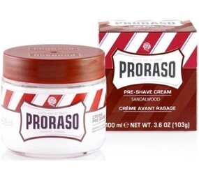 Proraso Proraso Pre-Shave Cream Scheercreme - Sandelwood 100 ml Proraso Proraso Pre-Shave Cream Scheercreme - Sandelwood 100 ml