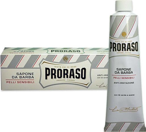 Proraso Proraso Scheercreme Tube - Green Tea 150 ml Proraso Proraso Scheercreme Tube - Green Tea 150 ml
