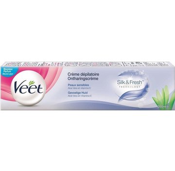 Veet Veet Ontharingscreme - Gevoelige huid Aloe Vera & Vitamine E 200 ml.