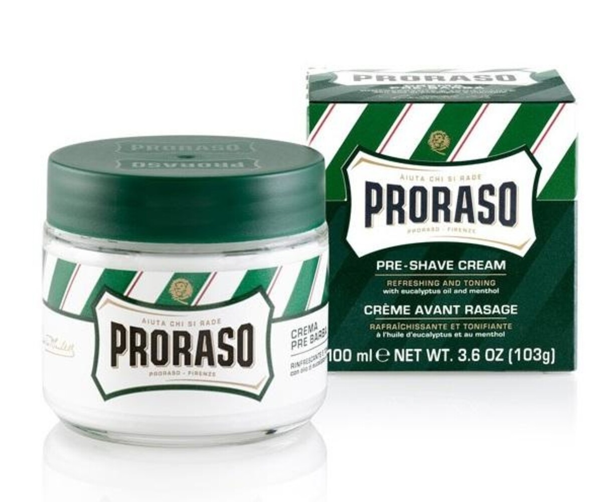 Proraso Proraso Pre & After Shave Crème - Eucalyptus & Menthol 100 ml Proraso Proraso Pre & After Shave Crème - Eucalyptus & Menthol 100 ml