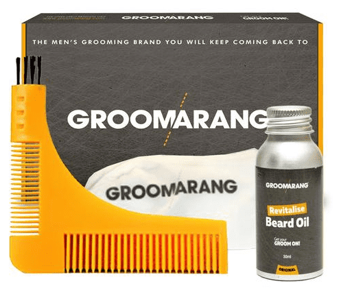 Groomarang Groomarang The Gold Collection - Baardkam, Baardolie & Beard Catcher