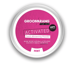 Groomarang Groomarang Activated Whitening Tanden Poeder - For Her 50g Groomarang Groomarang Activated Whitening Tanden Poeder - For Her 50g