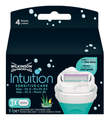 Wilkinson Wilkinson Sword Intuition Scheermesjes - Sensitive Care 3 stuks