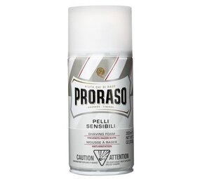 Proraso Proraso Scheerschuim Wit - Green Tea/Oatmeal 300ml Proraso Proraso Scheerschuim Wit - Green Tea/Oatmeal 300ml