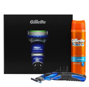 Gillette Gillette Fusion Proglide Power Giftset - Scheermes + Scheergel + Styler incl. Batterij