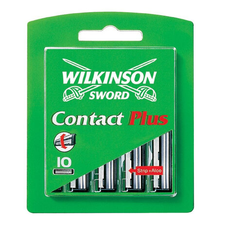 Wilkinson Wilkinson Contact Plus Scheermesjes - 10 Stuks Wilkinson Wilkinson Contact Plus Scheermesjes - 10 Stuks