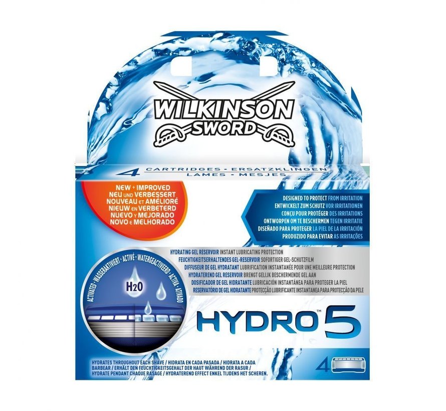 Wilkinson Scheermesjes Hydro 5 - 4 Stuks