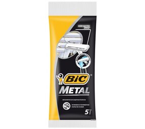 BIC Bic Wegwerpmesjes Men Metal - 5 stuks BIC Bic Wegwerpmesjes Men Metal - 5 stuks