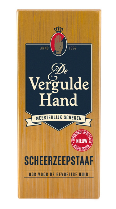 Vergulde hand De Vergulde Hand Scheerzeepstaaf Original - 75 gram afbeelding