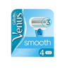 Gillette Gillette Scheermesjes Venus Smooth - 4 stuks Gillette Gillette Scheermesjes Venus Smooth - 4 stuks
