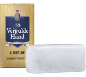 Vergulde hand De Vergulde Hand Aluin Scheerzeep Blok - 75 gram