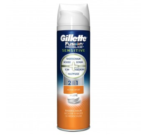 Gillette Gillette Fusion Proglide Scheerschuim Active Sport 2 in 1 - 250 ml