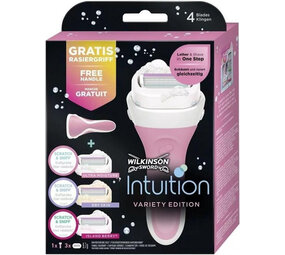 Wilkinson Wilkinson Woman Intuition Variety Set Scheerapparaat - 4-delig Wilkinson Wilkinson Woman Intuition Variety Set Scheerapparaat - 4-delig
