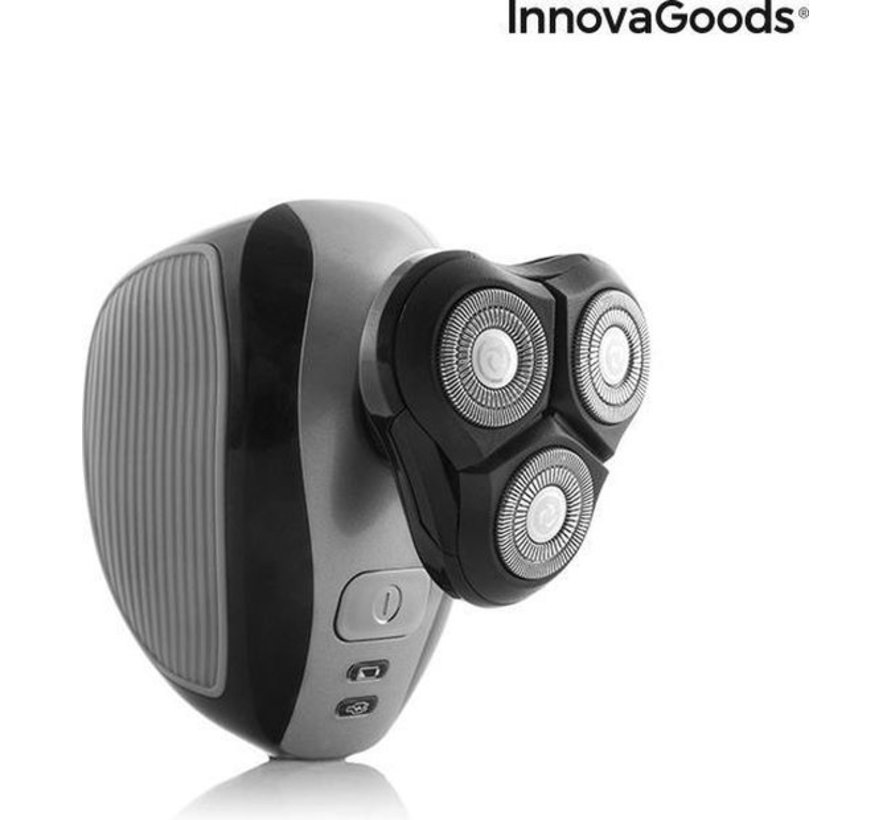 InnovaGoods 5 in 1 Oplaadbaar Ergonomisch Scheerapparaat Shavestyler