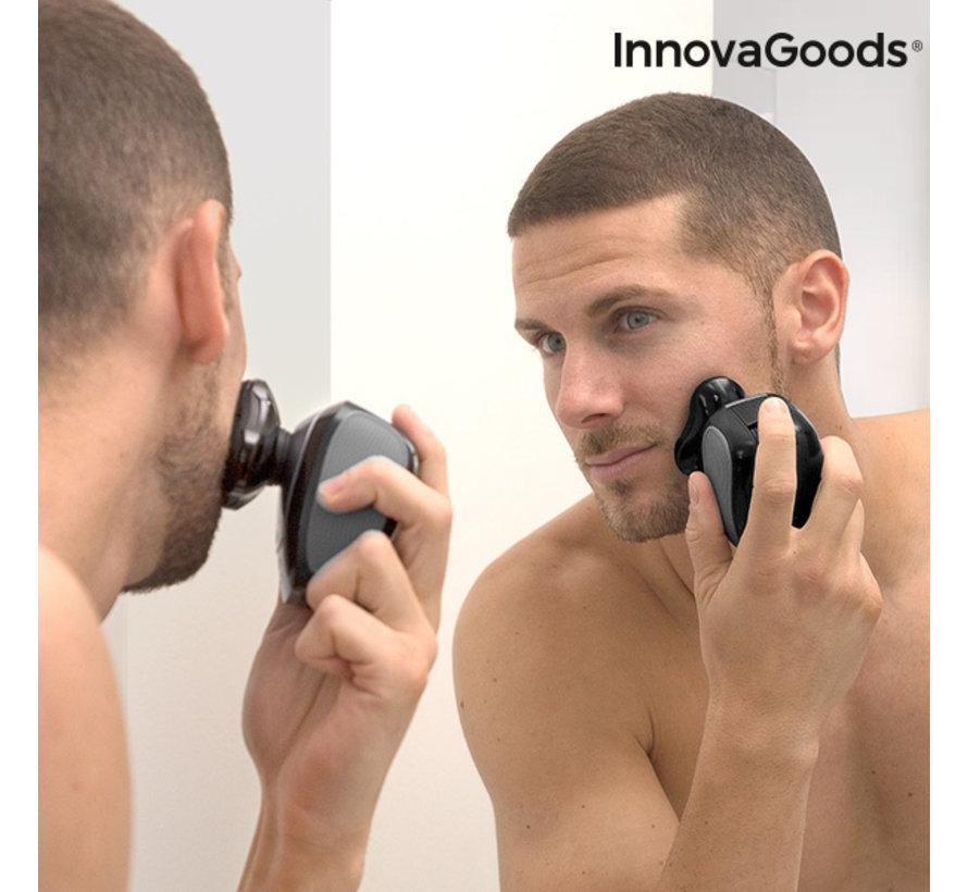 InnovaGoods 5 in 1 Oplaadbaar Ergonomisch Scheerapparaat Shavestyler