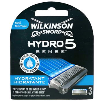 Wilkinson Wilkinson Hydro 5 Sense 3 Comfort Mesjes - 3 stuks