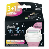 Wilkinson Wilkinson Navulmesjes Intuition Variety - 4 Stuks Wilkinson Wilkinson Navulmesjes Intuition Variety - 4 Stuks