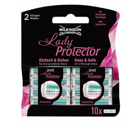 Wilkinson Wilkinson Navulmesjes Lady Protector - 10 Stuks Wilkinson Wilkinson Navulmesjes Lady Protector - 10 Stuks
