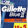 Gillette Gillette Wegwerpscheermesjes Blue2 Plus - 20 st. Gillette Gillette Wegwerpscheermesjes Blue2 Plus - 20 st.