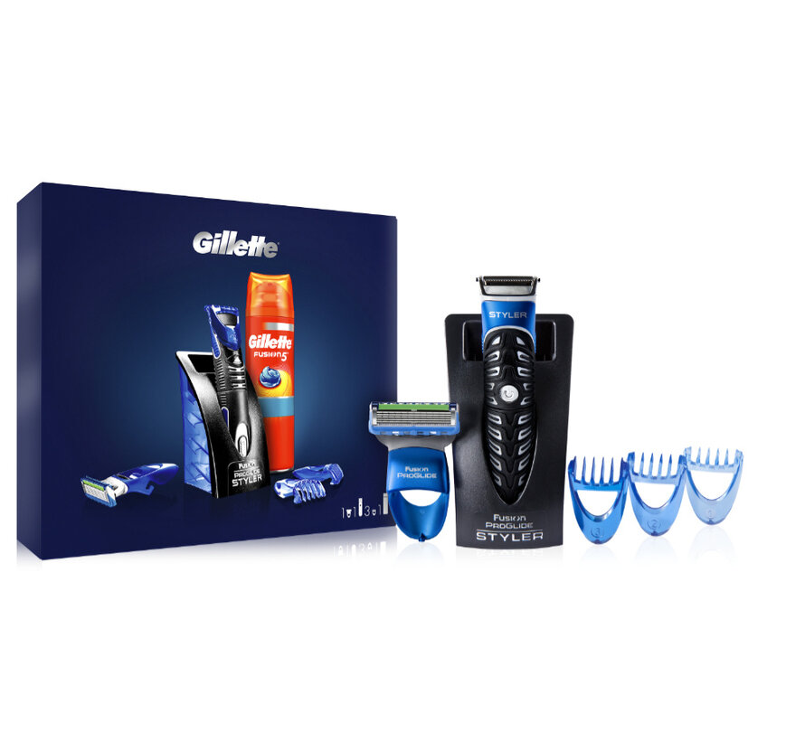 Gillette Fusion Proglide Styler Met Scheergel - 200 ML