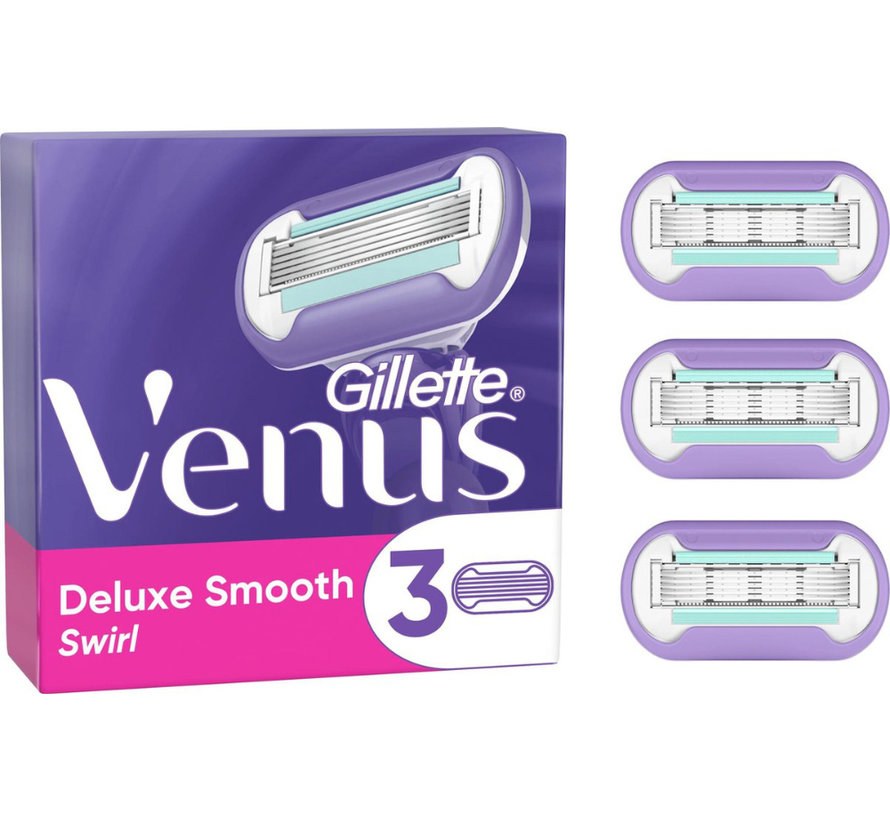 Gillette Venus Deluxe Smooth Swirl - 3 Stuks