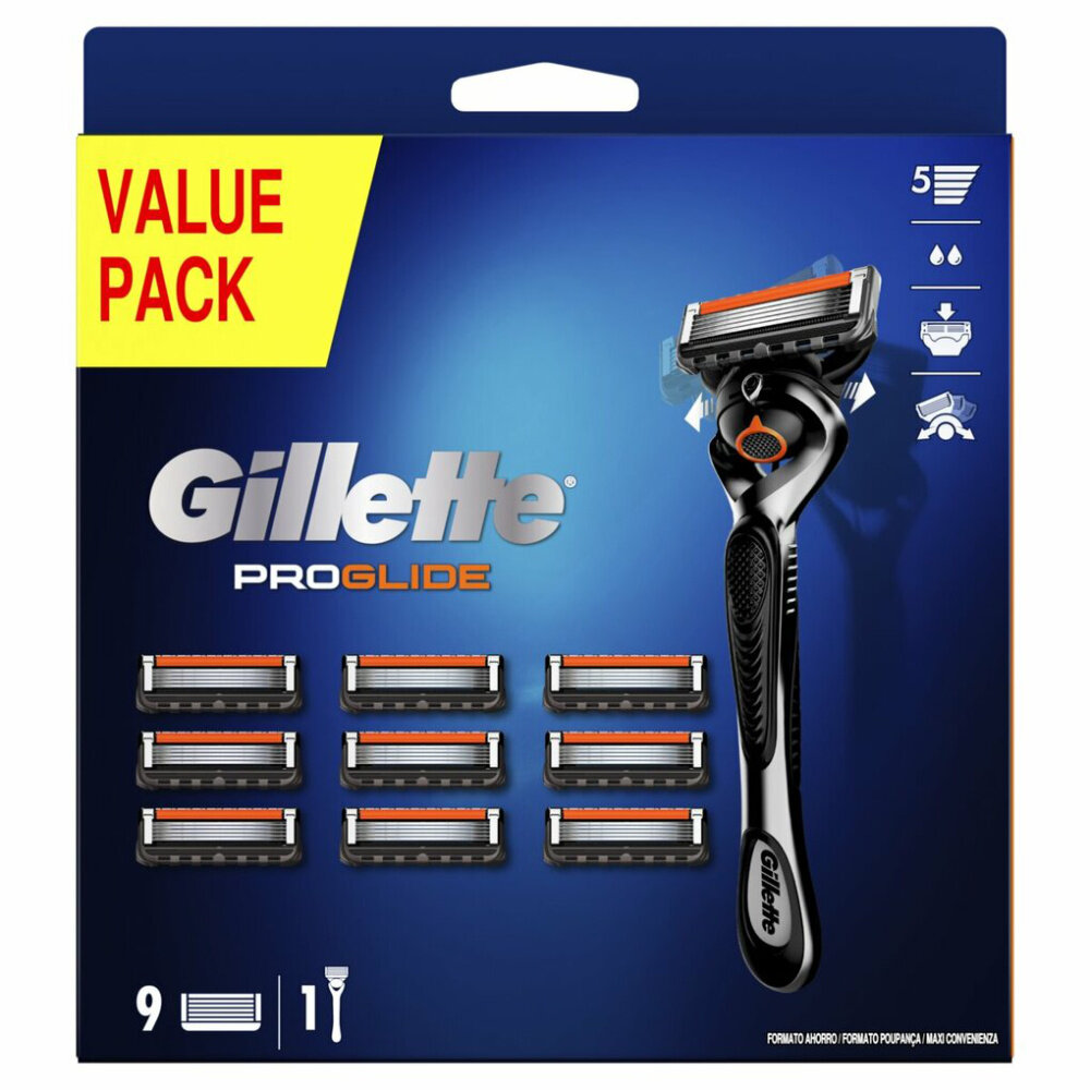 Gillette Gillette Fusion Proglide Scheermes Met Navulling - 10 Mesjes Gillette Gillette Fusion Proglide Scheermes Met Navulling - 10 Mesjes