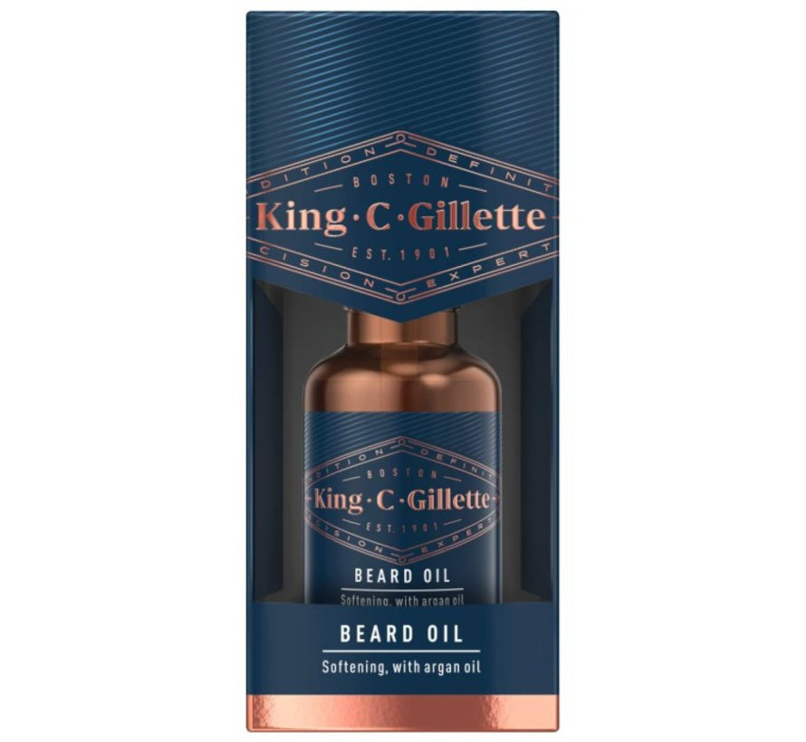 Gillette King C. Baard Olie - 30 ML