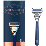 Gillette Gillette King C. Hals Scheermes - 2 Delig Gillette Gillette King C. Hals Scheermes - 2 Delig