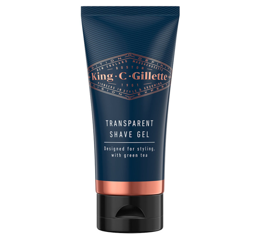 Gillette King C. Transparant Scheergel - 150 ML