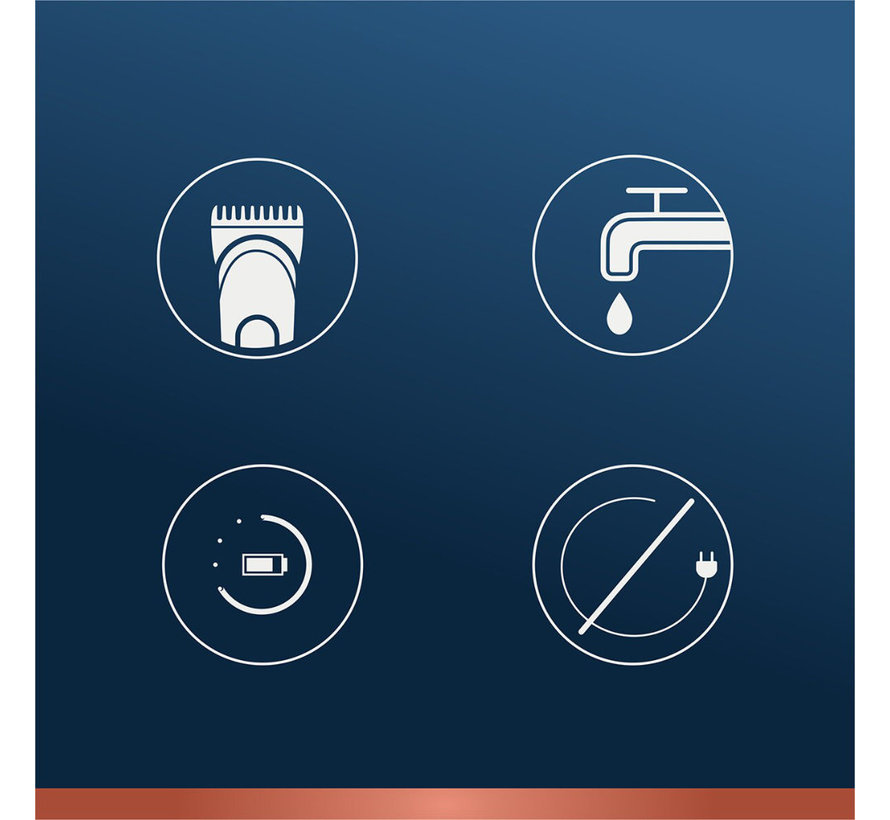 Gillette King C Baardtrimmer - 4 stuks