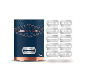 Gillette Gillette King C Scheermesjes Navulverpakking - 10 Mesjes