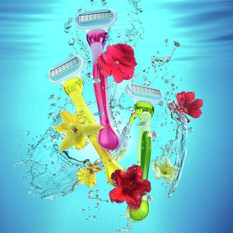 Gillette Gilette Venus Tropical Scheermesjes - 3 Stuks Gillette Gilette Venus Tropical Scheermesjes - 3 Stuks