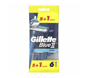Gillette Gillette Blue II Plus 2 Scheermesjes - 5 + 1 Stuks