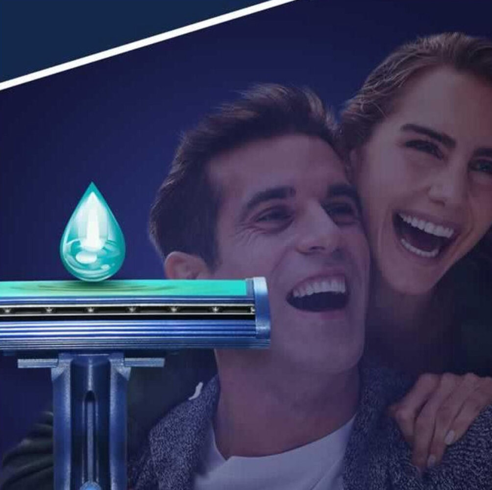 Gillette Gillette Blue II Plus 2 Scheermesjes - 5 + 1 Stuks