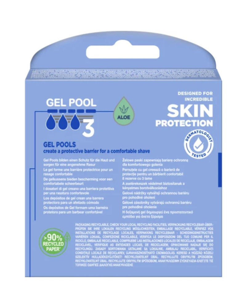 Wilkinson Wilkinson Sword Hydro 3 Scheermesjes - 8 Stuks