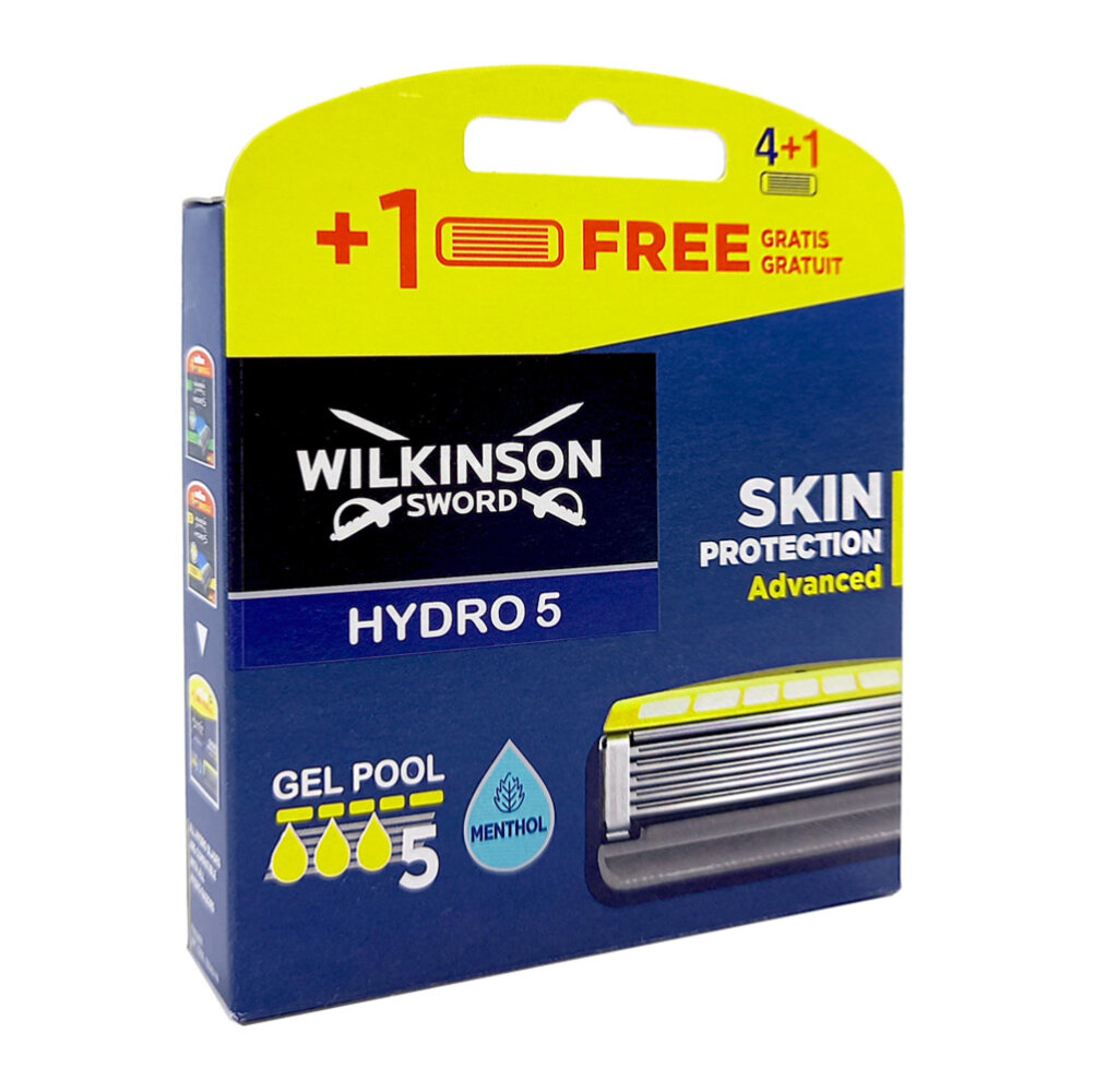 Wilkinson Wilkinson Hydro 5 Skin Protection Advanced Mesjes - 5 Stuks Wilkinson Wilkinson Hydro 5 Skin Protection Advanced Mesjes - 5 Stuks