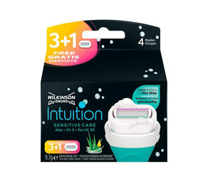 Wilkinson Wilkinson Sword Intuition Sensitive Care Scheermesjes - 4 Stuks