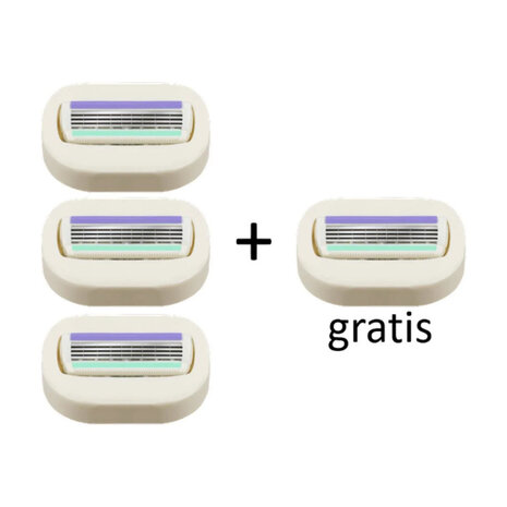 Wilkinson Wilkinson Sword Intuition Sensitive Care Scheermesjes - 4 Stuks