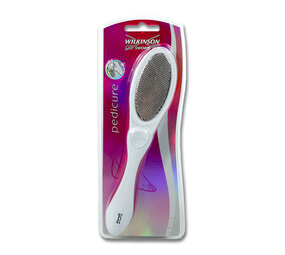 Wilkinson Wilkinson Pedicure Dubbele Eelt Rasp - 1 Stuk Wilkinson Wilkinson Pedicure Dubbele Eelt Rasp - 1 Stuk