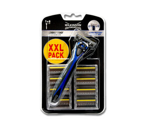 Wilkinson Wilkinson Quattro Titanium Core Motion Scheermes - 8 Stuks Wilkinson Wilkinson Quattro Titanium Core Motion Scheermes - 8 Stuks