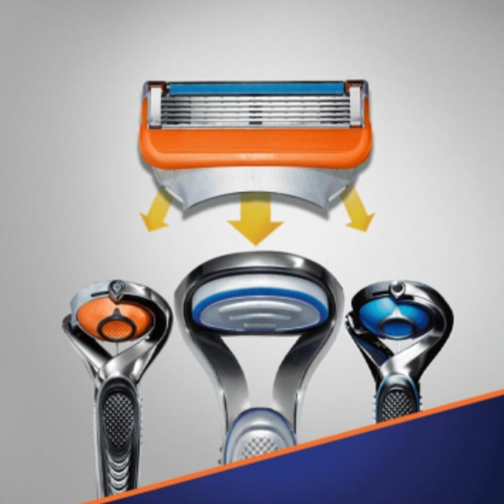 Gillette Gillette Fusion 5 Scheermesjes - 12 pack Gillette Gillette Fusion 5 Scheermesjes - 12 pack