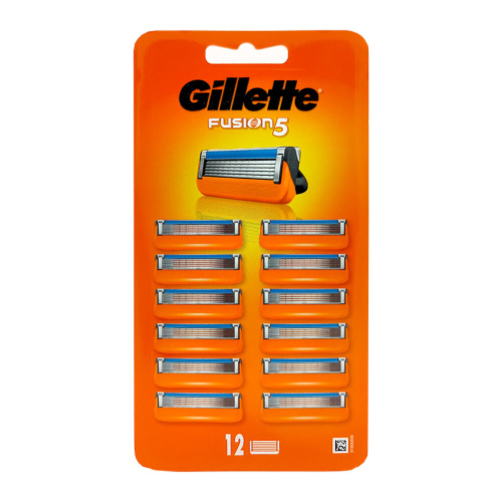Gillette Gillette Fusion 5 Scheermesjes - 12 pack Gillette Gillette Fusion 5 Scheermesjes - 12 pack
