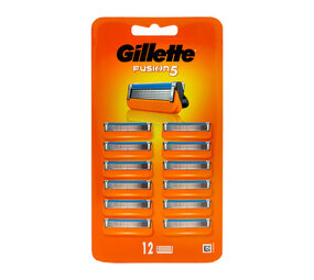 Gillette Gillette Fusion 5 Scheermesjes - 12 pack Gillette Gillette Fusion 5 Scheermesjes - 12 pack