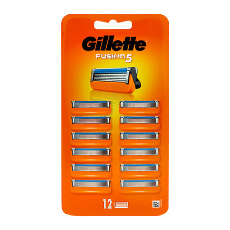 Gillette Gillette Fusion 5 Scheermesjes - 12 pack Gillette Gillette Fusion 5 Scheermesjes - 12 pack