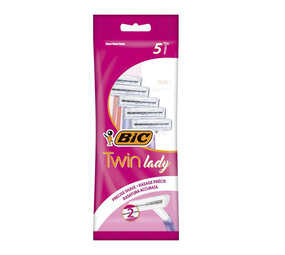 BIC BIC Twin Lady Wegwerpmesjes - 5 Stuks BIC BIC Twin Lady Wegwerpmesjes - 5 Stuks
