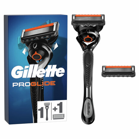 Gillette Gillette Fusion5 ProGlide Scheerhouder - Met 2 Mesjes Gillette Gillette Fusion5 ProGlide Scheerhouder - Met 2 Mesjes