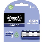 Wilkinson Wilkinson Hydro3 Scheermesjes - 4 stuks