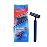 Gillette Gillette Blue2 Wegwerp Scheerapparaat - 5 Stuks Gillette Gillette Blue2 Wegwerp Scheerapparaat - 5 Stuks